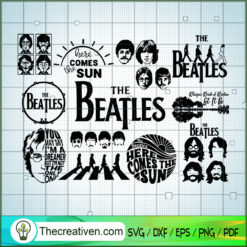 The Beatles Bundle 3 SVG Cut File for Cricut & Silhouette