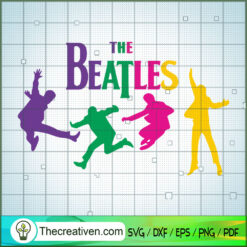 Yeah The Beatles Color SVG Cut File for Cricut & Silhouette