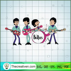 Member of The Beatles Art SVG Cut File for Cricut & Silhouette