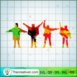 Member of The Beatles Colorful SVG Cut File for Cricut & Silhouette