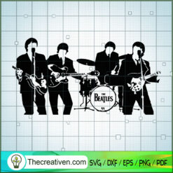 Member of The Beatles Sing SVG Cut File for Cricut & Silhouette