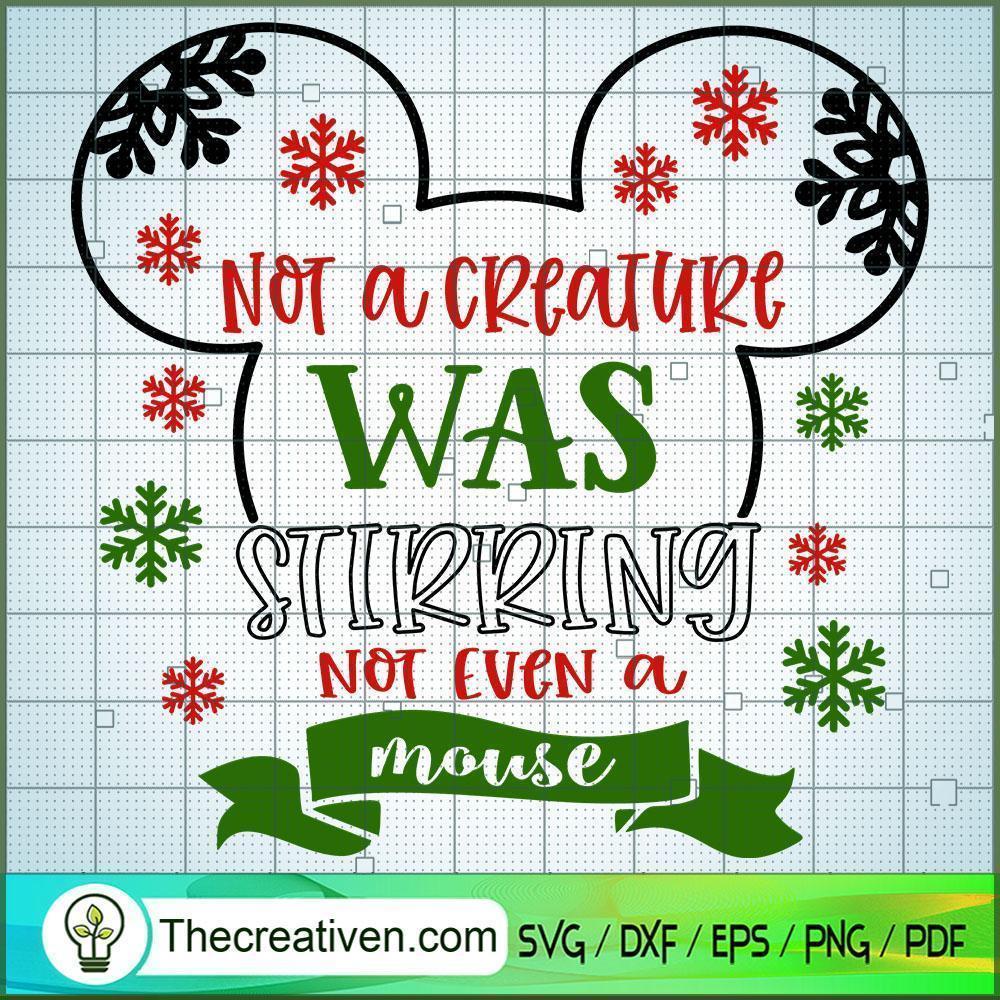 Not A Creature Was Stirring Not Even A SVG Cut File fo Design 29602 1 Not A Creature Was Stirring Not Even A SVG Cut File fo Design 29602