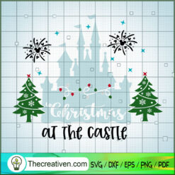 Christmas At The Castle SVG Cut File for Cricut & Silhouette