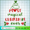 Most Magical Christmas Ever SVG Cut File for Cricut & Design 29489 3 christmas 1 copy