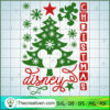 Disney Christmas Pine Tree Mickey SVG Cut File for Cricut & Silhouette 3 christmas disney 26 copy