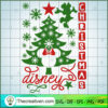 Disney Christmas Pine Tree Minnie SVG Cut File for Cricut & Silhouette