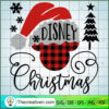 Disney Mickey Christmas Hat SVG Cut File for Cricut & Silhouette 2 christmas disney 9 copy