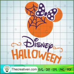 Disney Halloween Minnie SVG Cut File for Cricut & Silhouette