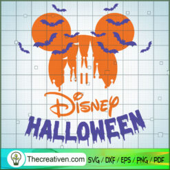 Halloween Mickey Castle Mick SVG Cut File for Cricut