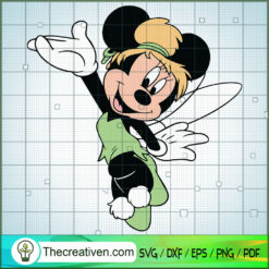 Mickey Tinker Bell SVG, Disney Halloween SVG, Mickey And Minnie SVG