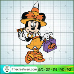 Mickey Candy Costume SVG, Disney Halloween SVG, Mickey And Minnie SVG