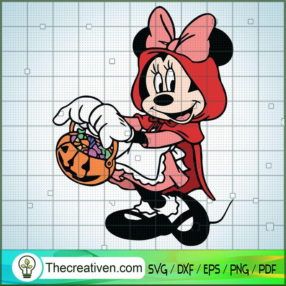 Cute Minnie Cinderella SVG Cut File for Cricut & Silhouette 1 Cute Minnie Cinderella SVG Cut File for Cricut & Silhouette