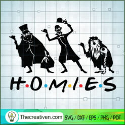 Homies Ghosts SVG Cut File for Cricut & Silhouette