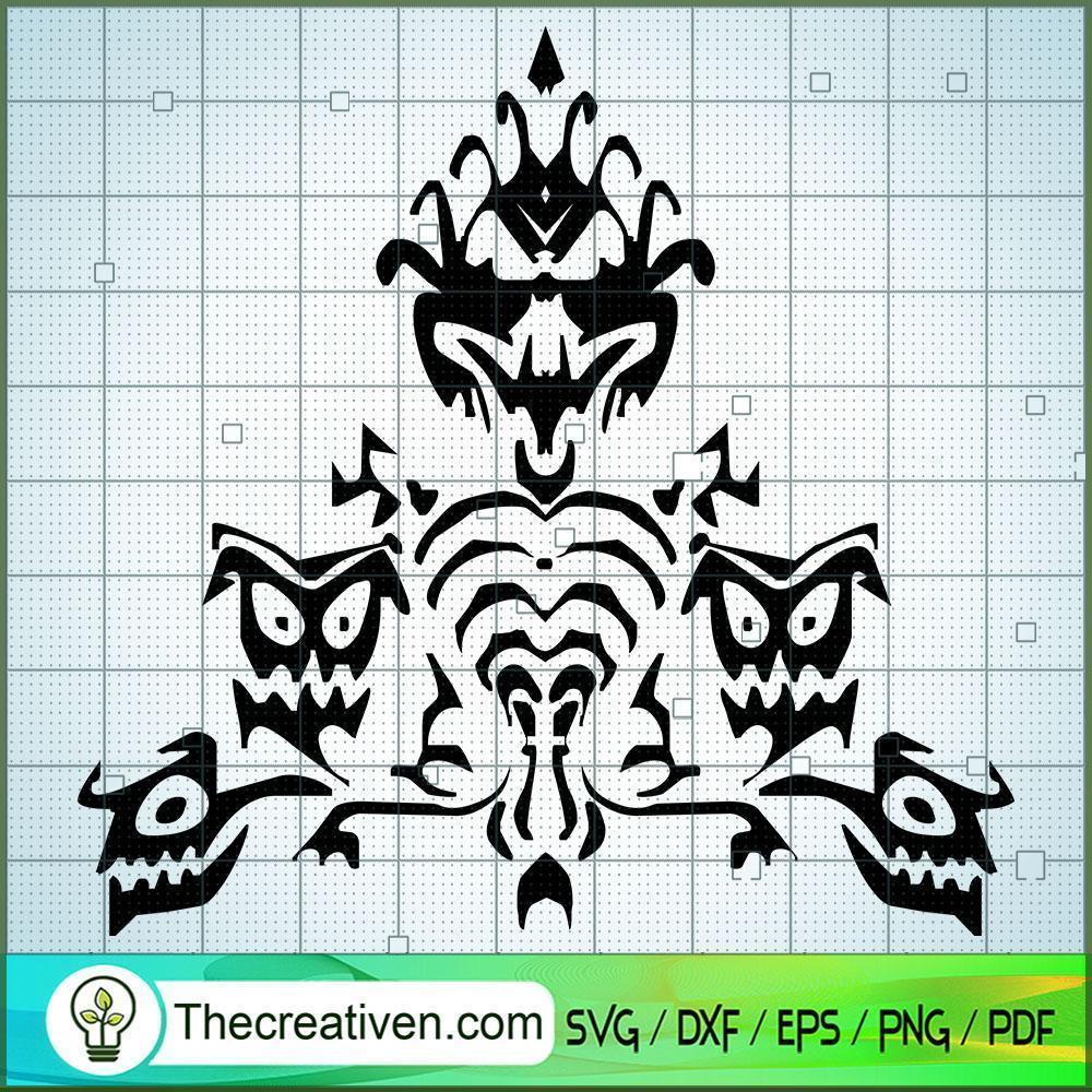 Haunted Mansion Ornaments SVG Cut File for Cricut & Si Design 29154 1 Haunted Mansion Ornaments SVG Cut File for Cricut & Si Design 29154