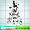 Fab Boo Lous SVG Cut File for Cricut & Silhouette 3 eat drink and be scary copy 1