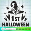 1St Halloween SVG Cut File for Cricut & Silhouette Design 29088