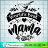 World'S Best Mama Free SVG Cut File for Cricut & Silhouette 3 World s best mama copy
