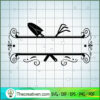 Garden tools monogram copy