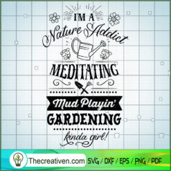 Gardening Kinda Girl Free SVG Cut File for Cricut & Silhouette