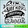 I m silently correcting your grammar copy