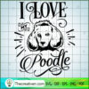 Love my poodle copy