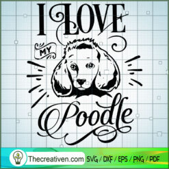 Miniature Poodle 1 Free SVG Cut File for Cricut & Silhouette