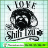 I love my Shih Tzu black copy