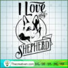 I Love My German Shepherd Free SVG Cut File for Cricut & Silhouette 2 I love my german shepherd copy