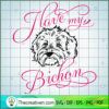 I Love My Bichon Free SVG Cut File for Cricut & Silhouette 3 I love my bichon copy