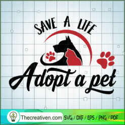 Adopt A Pet SVG Free, Dog Pet SVG Free, Free SVG For Cricut Silhouette