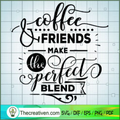 Coffee And Friends Free SVG Cut File for Cricut & Silhouette