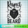 Respect The Beard Free SVG Cut File for Cricut & Silhouette 2 Respect the beard copy