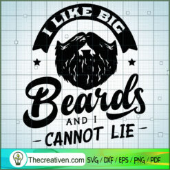 I Like Big Beards Free SVG Cut File for Cricut & Silhouette