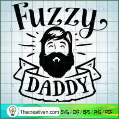 Fuzzy Daddy SVG Free, Bread SVG Free, Free SVG For Cricut Silhouette