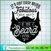 Fabulous Beard Free SVG Cut File for Cricut & Silhouette