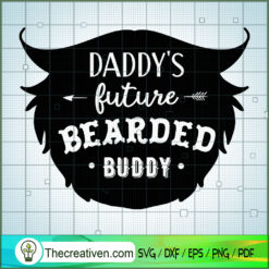 Daddys Future Bearded Buddy Free SVG Cut File for Cricut & Silhouette