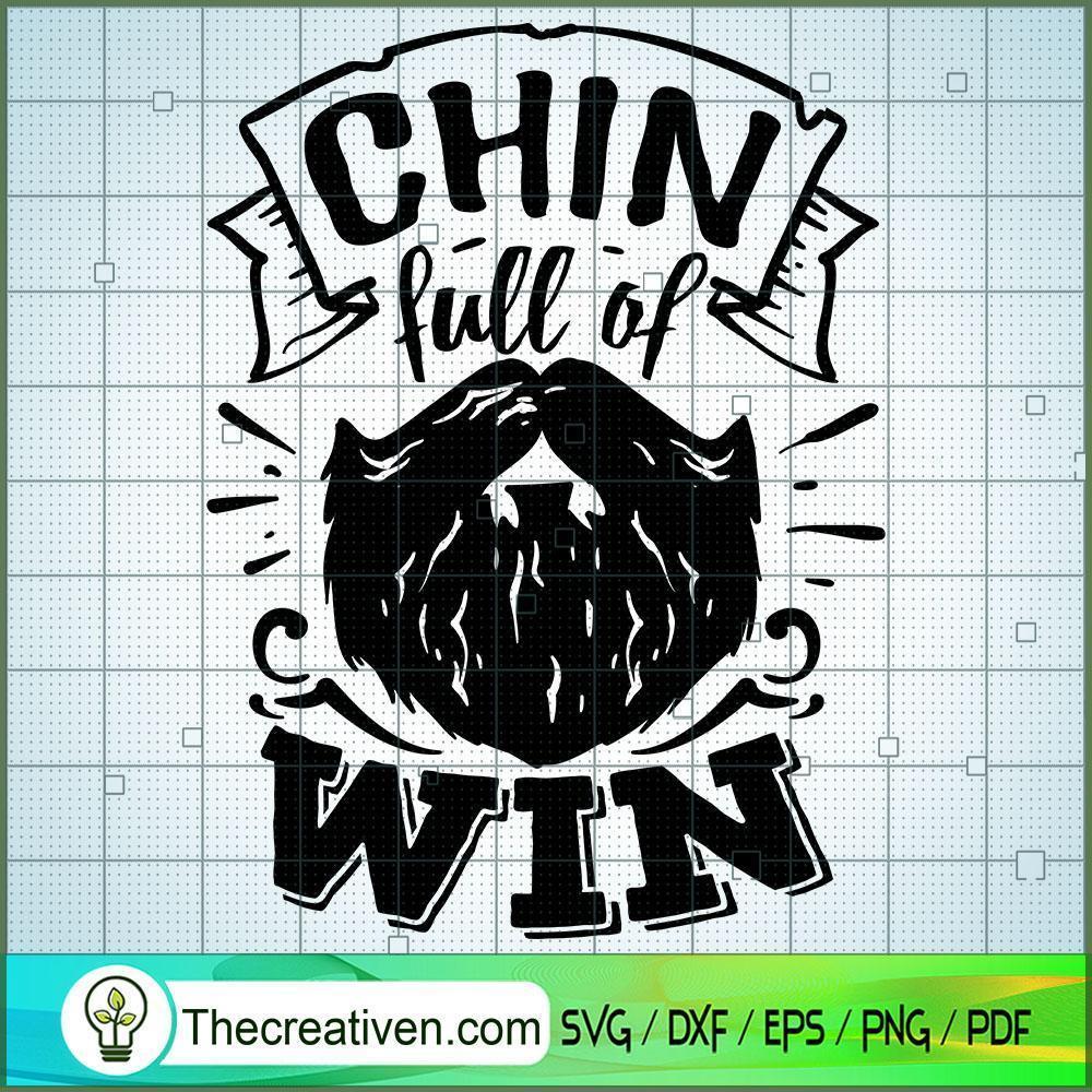 Chin Full Of Win Free SVG Cut File for Cricut & Silhouette 1 Chin Full Of Win Free SVG Cut File for Cricut & Silhouette