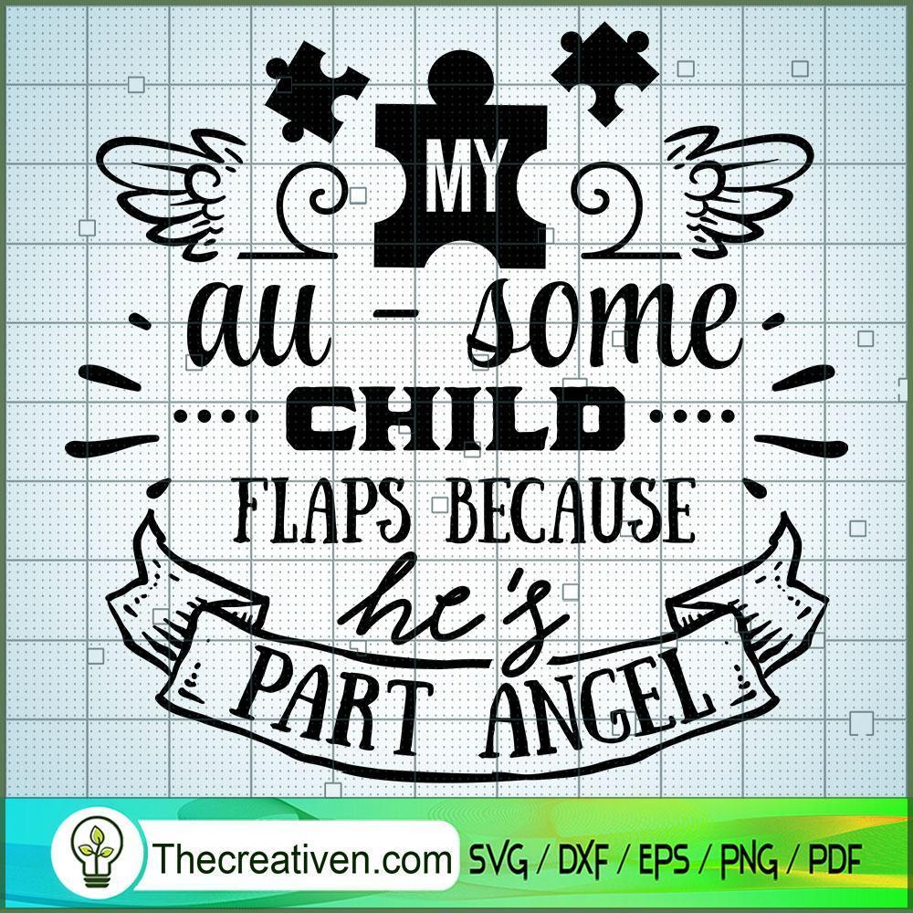 Part Angel SVG Free, Autism SVG Free, Free SVG For Cricut Silhouette 1 Part Angel SVG Free, Autism SVG Free, Free SVG For Cricut Silhouette