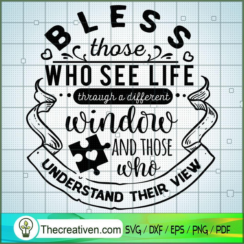 Bless Those Who See Life Free SVG Cut File for Cricut & Silhouette 1 Bless Those Who See Life Free SVG Cut File for Cricut & Silhouette