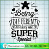 Being different makes me copy