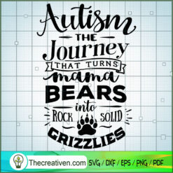 Autism - The Journey That Tu SVG Cut File for Cricut