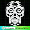 Halloween Sugar Skull Funny SVG Cut File for Cricut & Silhouette