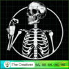 Halloween Skeleton Skull Cof SVG Cut File for Cricut