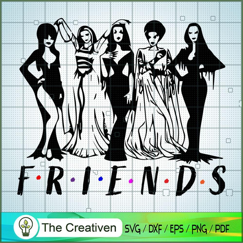 Friends Halloween SVG Cut File for Cricut & Silhouette Design 27509 1 Friends Halloween SVG Cut File for Cricut & Silhouette Design 27509