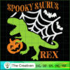 Spooky Saurus Rex SVG Cut File for Cricut & Silhouette