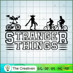 Stranger Things SVG Cut File for Cricut & Silhouette
