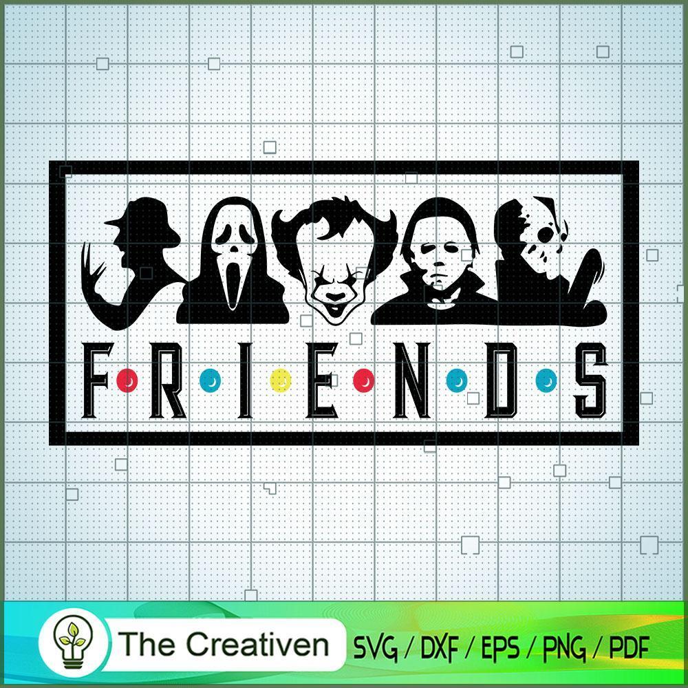 Friends SVG Cut File for Cricut & Silhouette 1 Friends SVG Cut File for Cricut & Silhouette
