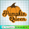 Pumpkin Queen SVG Cut File for Cricut & Silhouette