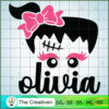 Olivia Halloween SVG Cut File for Cricut & Silhouette