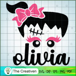 Olivia Halloween SVG Cut File for Cricut & Silhouette